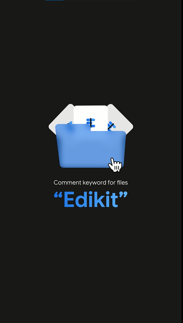 Folder Opening Image Reveal